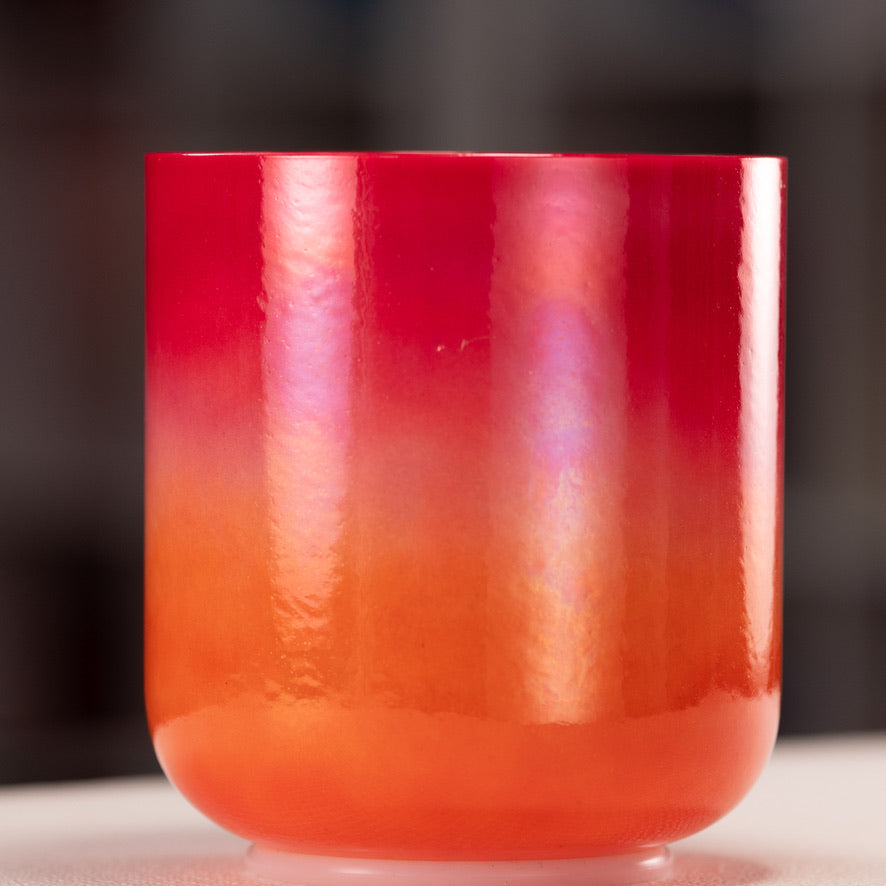 7" E+19 Harmonic Sunrise Crystal Singing Bowl