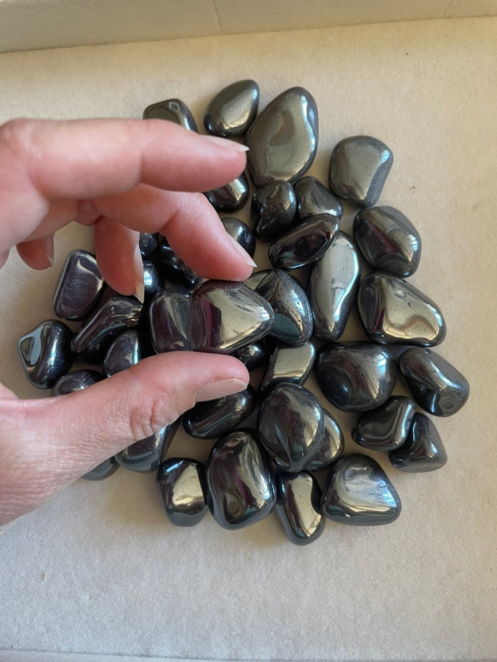 Hematite Tumbles