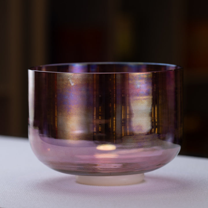 9.6" B-44 Solar Violet Singing Bowl