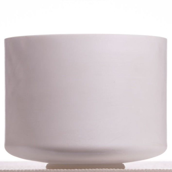 White Light Gold Crystal Singing Bowl