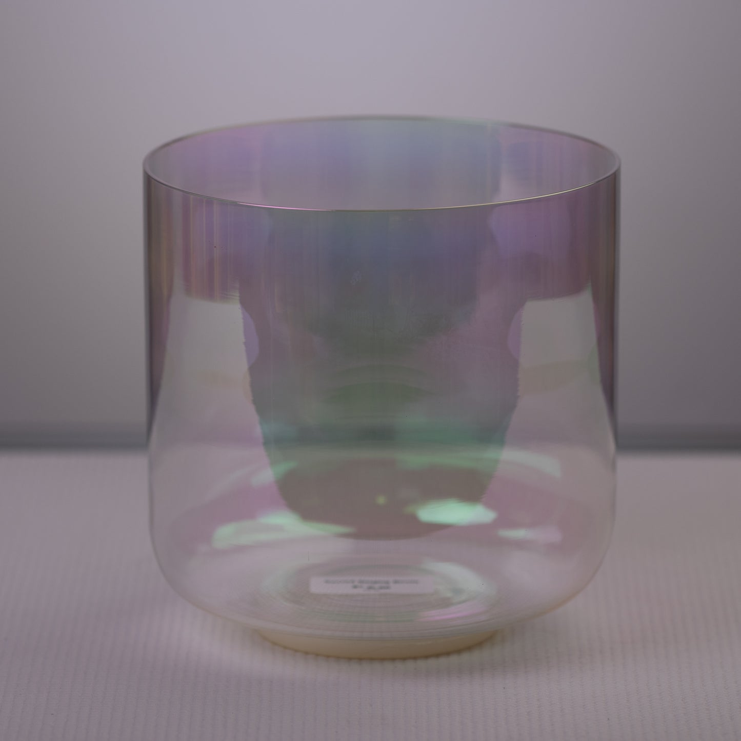 8" G-40 Prismatic Crystal Singing Bowl, Sacred Singing Bowls