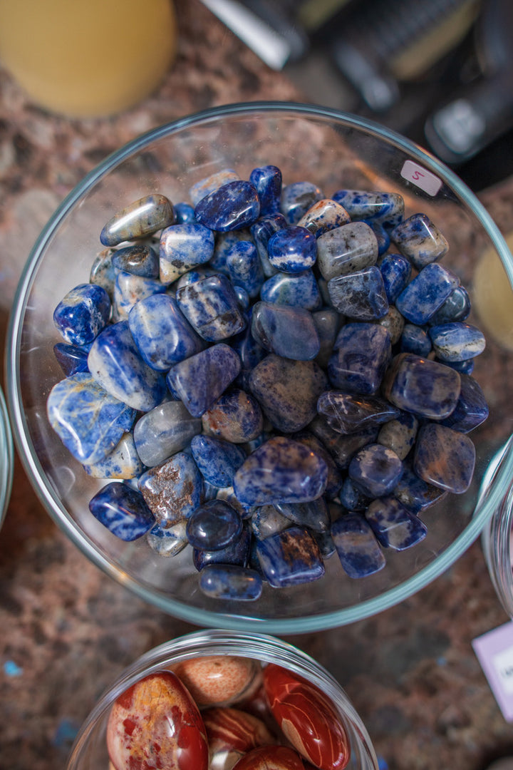 Sodalite Tumbles, Small