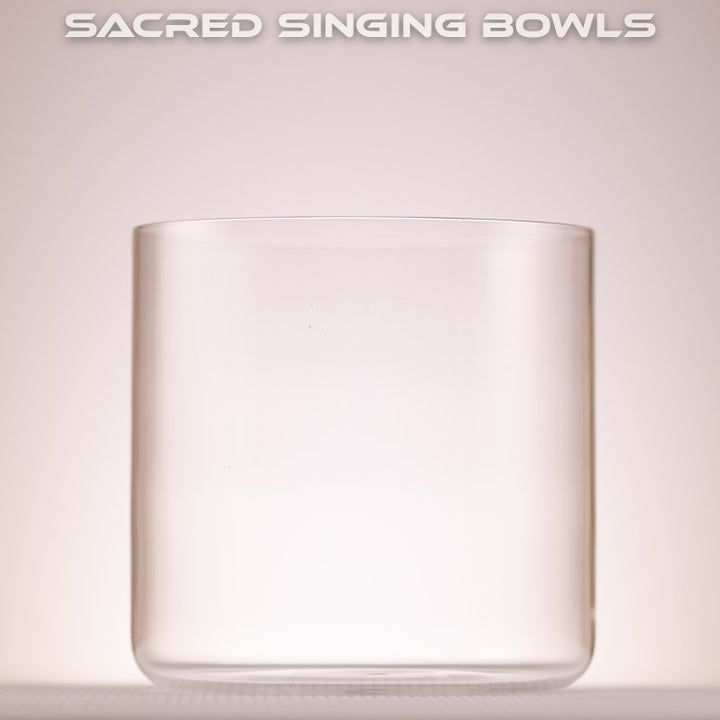 7" C-11 Clear Quartz Singing Bowl