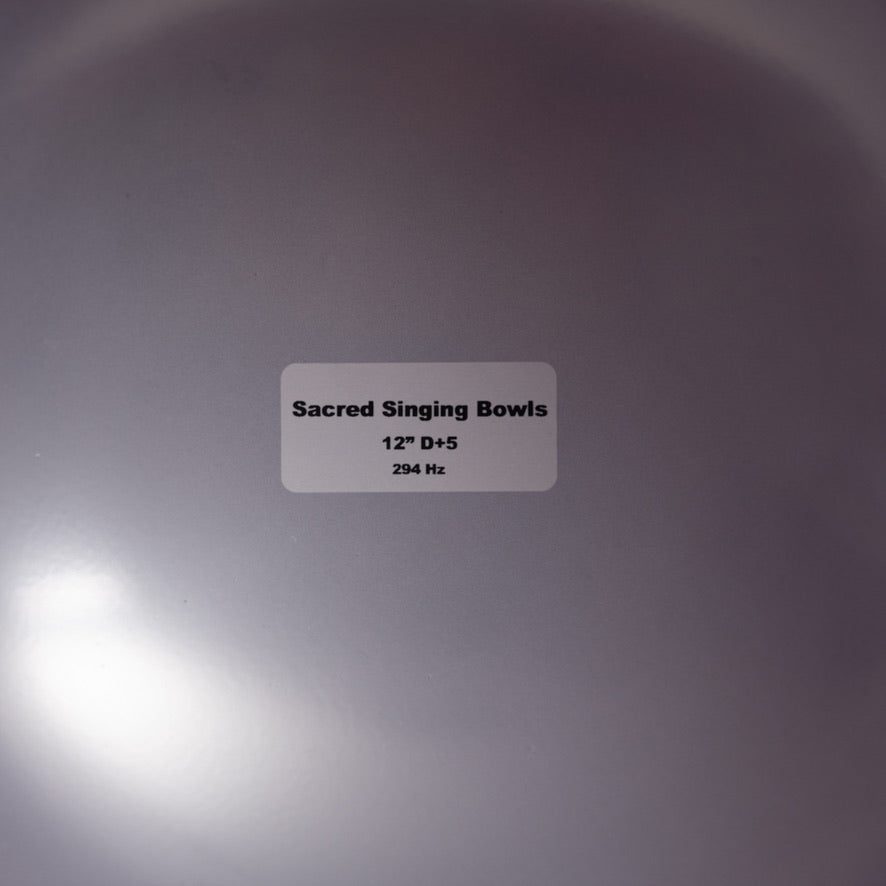 Large Frosted Singing Bowl from Bowls of Sound