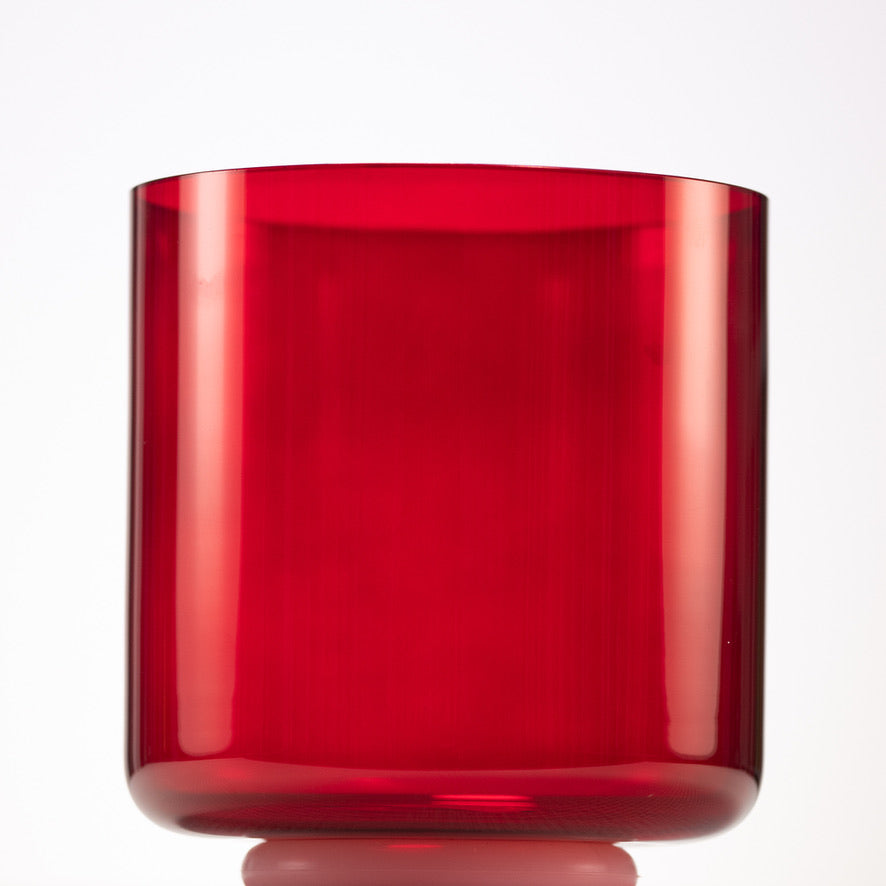 7" A#-16 Ruby Ray Crystal Singing Bowl