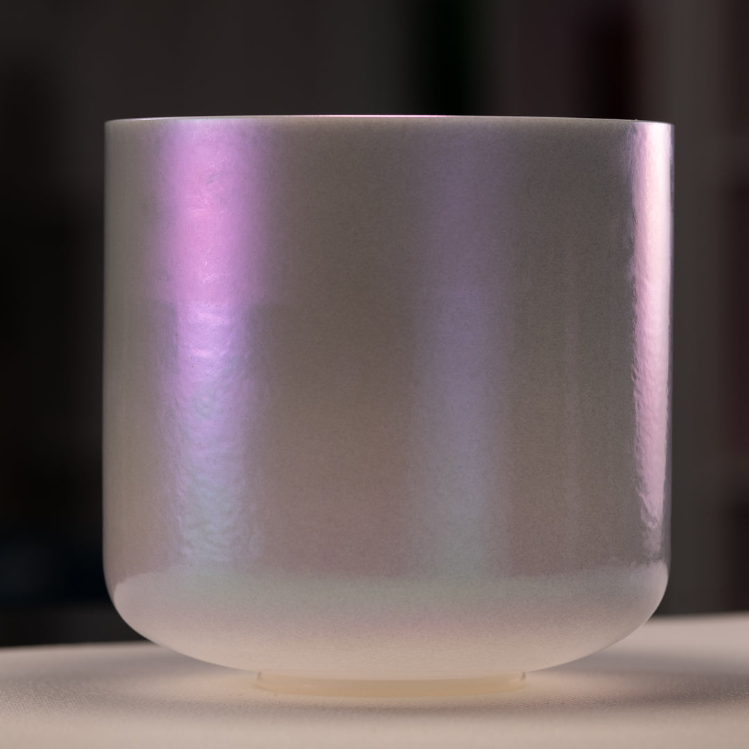 9" A-44 Majestic Moon Crystal Singing Bowl