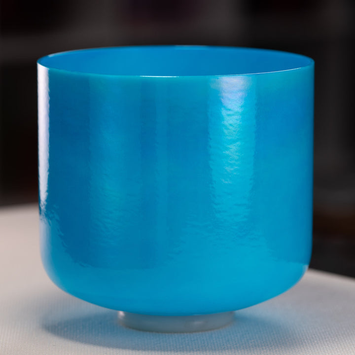 10" F#-31 Serenity Sky Crystal Singing Bowl