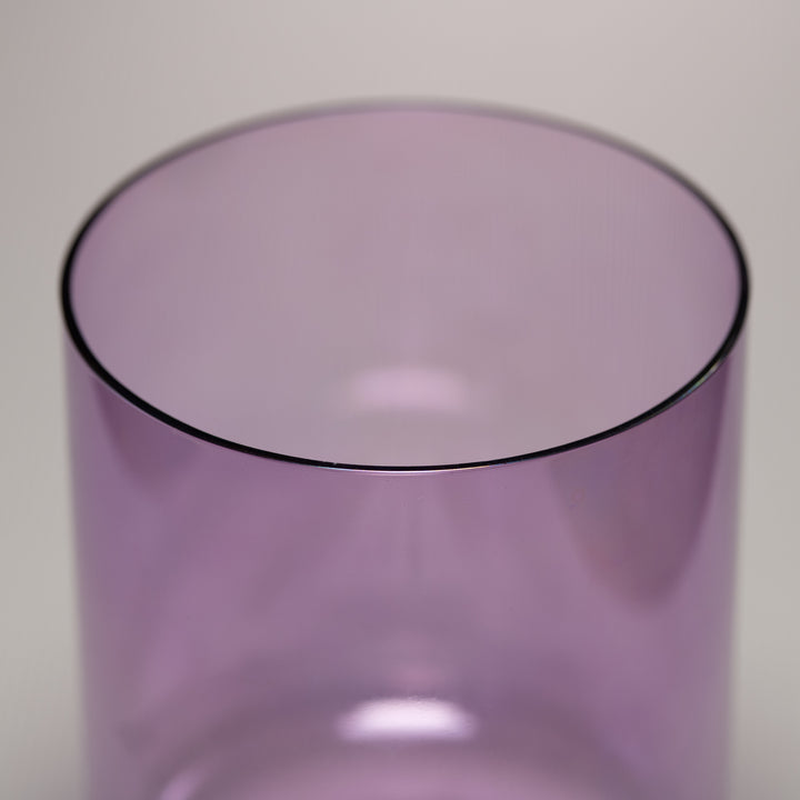 6.75" E+26 Lilac Blossom Crystal Singing Bowl