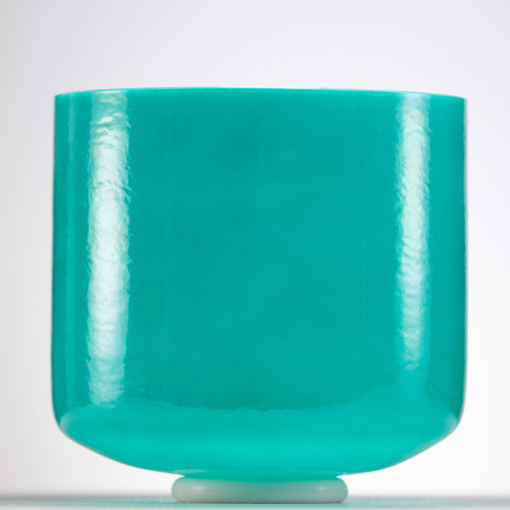 10" F+33 Turquoise Tide Crystal Singing Bowl