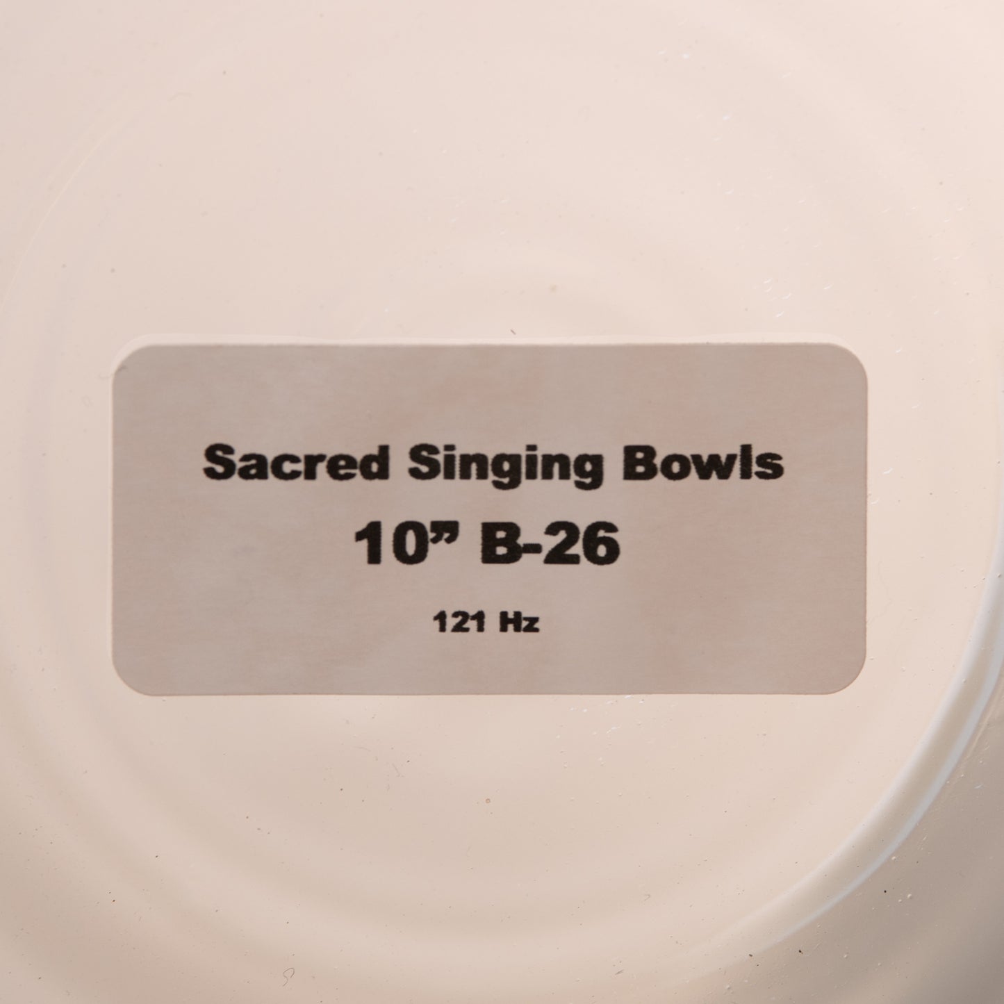 10" B-26 Topaz Transformation Crystal Singing Bowl