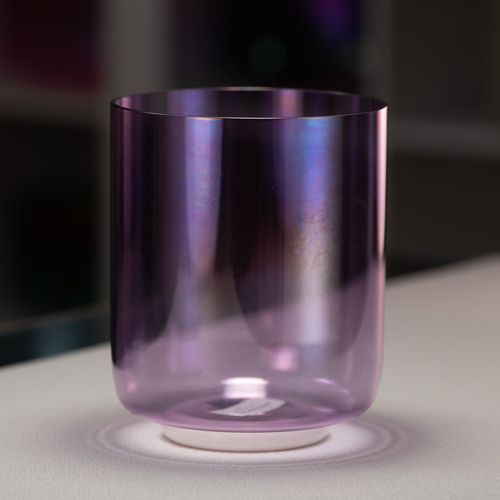 6.75" E+26 Lilac Blossom Crystal Singing Bowl