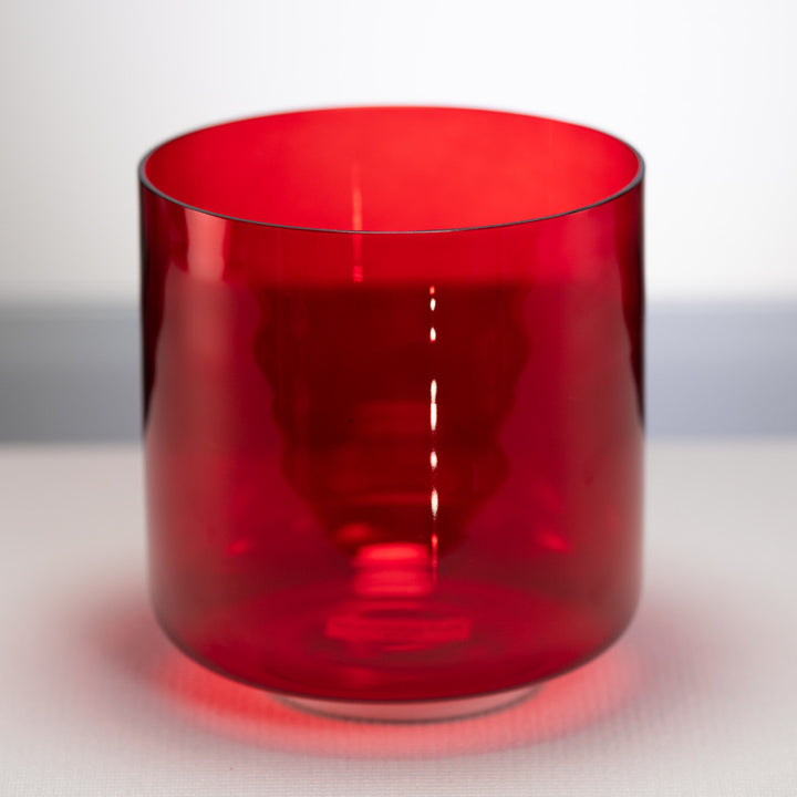 7.5" C+46 Ruby Ray Crystal Singing Bowl