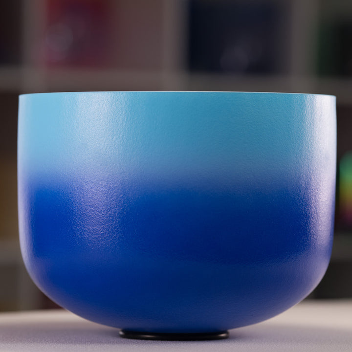 12" C#-29 Frosted Father Sky Crystal Singing Bowl