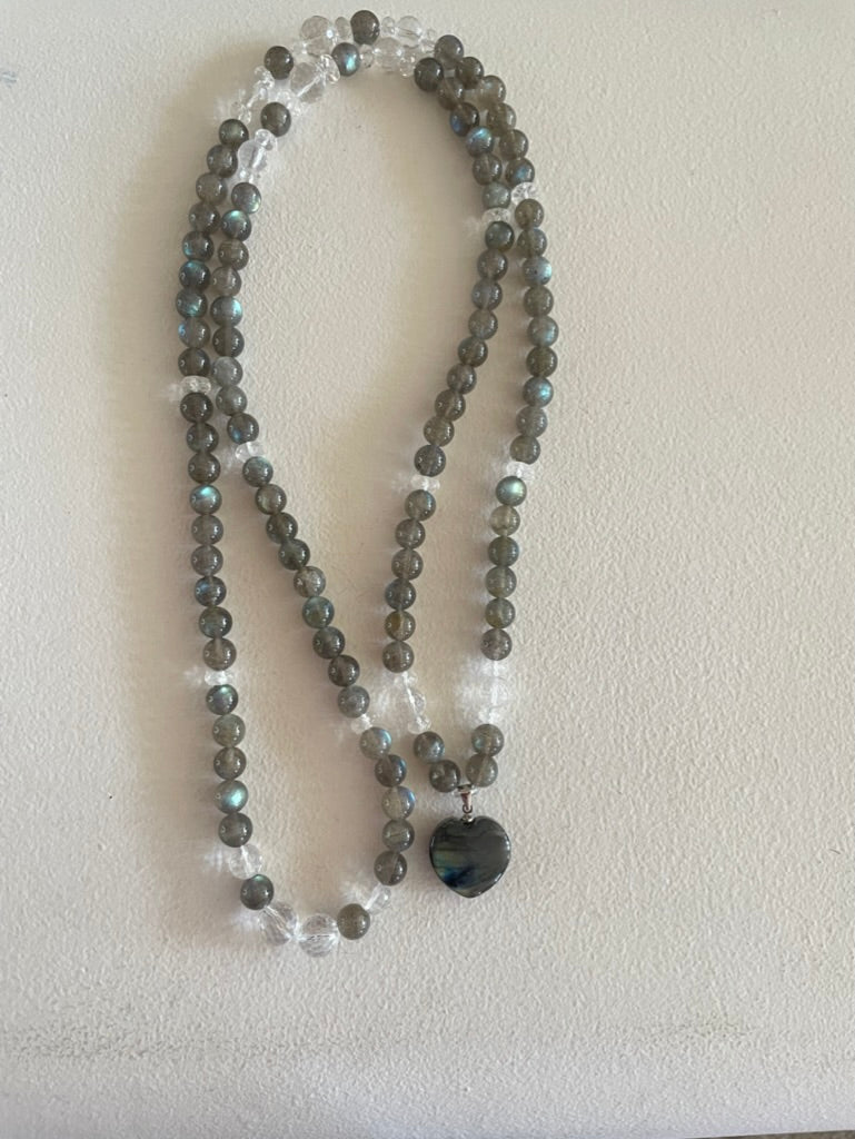 Labradorite Mala, Long style