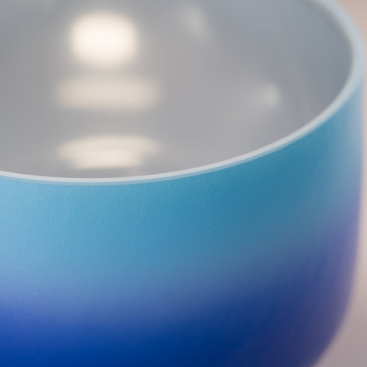 10" A-35 Frosted Father Sky Crystal Singing Bowl