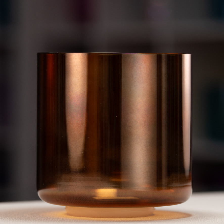 7.5" B-28 Sacred Ground Crystal Singing Bowl