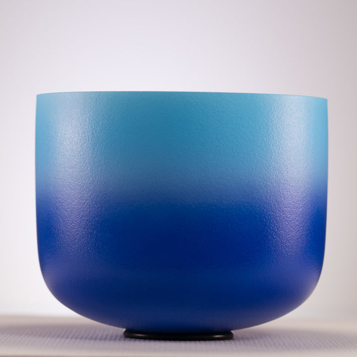 11" C-29 Frosted Father Sky Crystal Singing Bowl