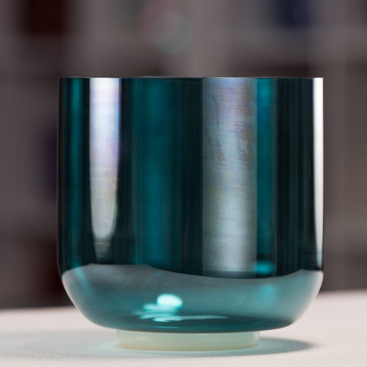 8" D-7 Marine Dream Crystal Singing Bowl, Perfect Pitch