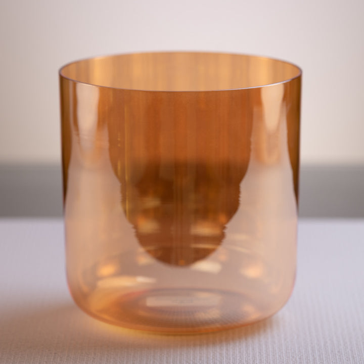 7" B-18 Topaz Transformation Crystal Singing Bowl from Bowls of Sound