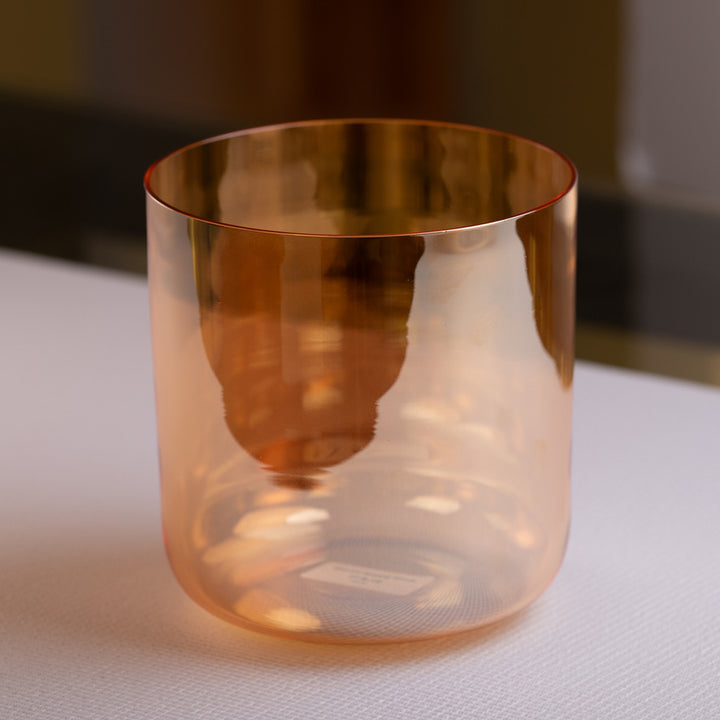 B note crystal singing bowl for sound healing