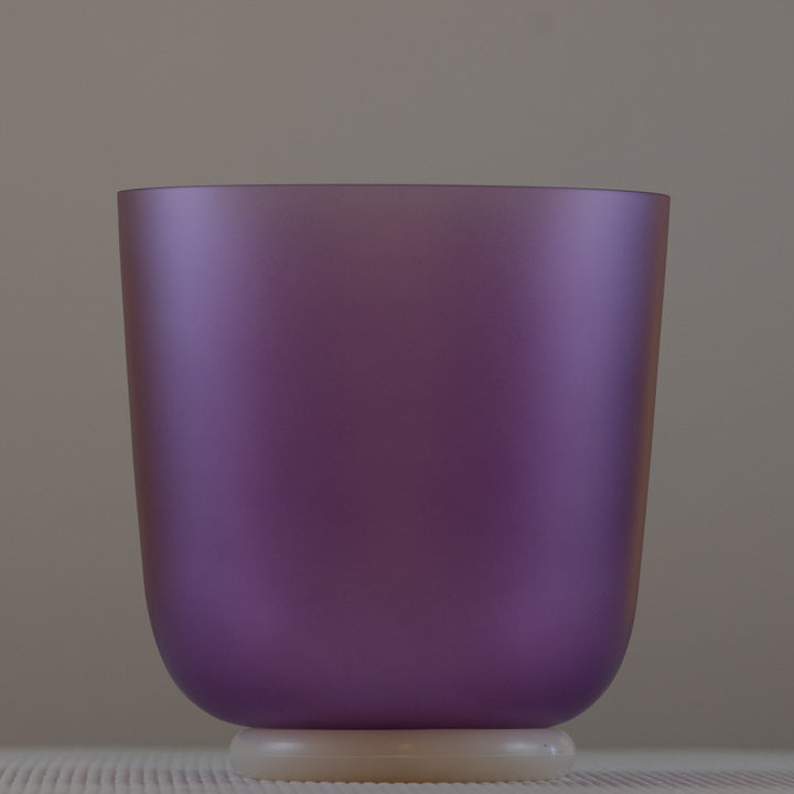 7" B-7 Amethyst Activation Crystal Singing Bowl from Sacred Singing Bowls™