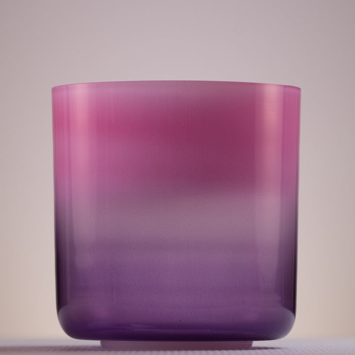 7" B-8 Blossoming Heart Crystal Singing Bowl, Perfect Pitch from Sacred Singing Bowls™