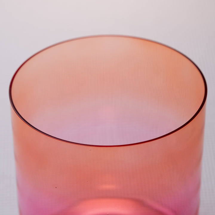 Harmonic Sunrise singing bowl close up