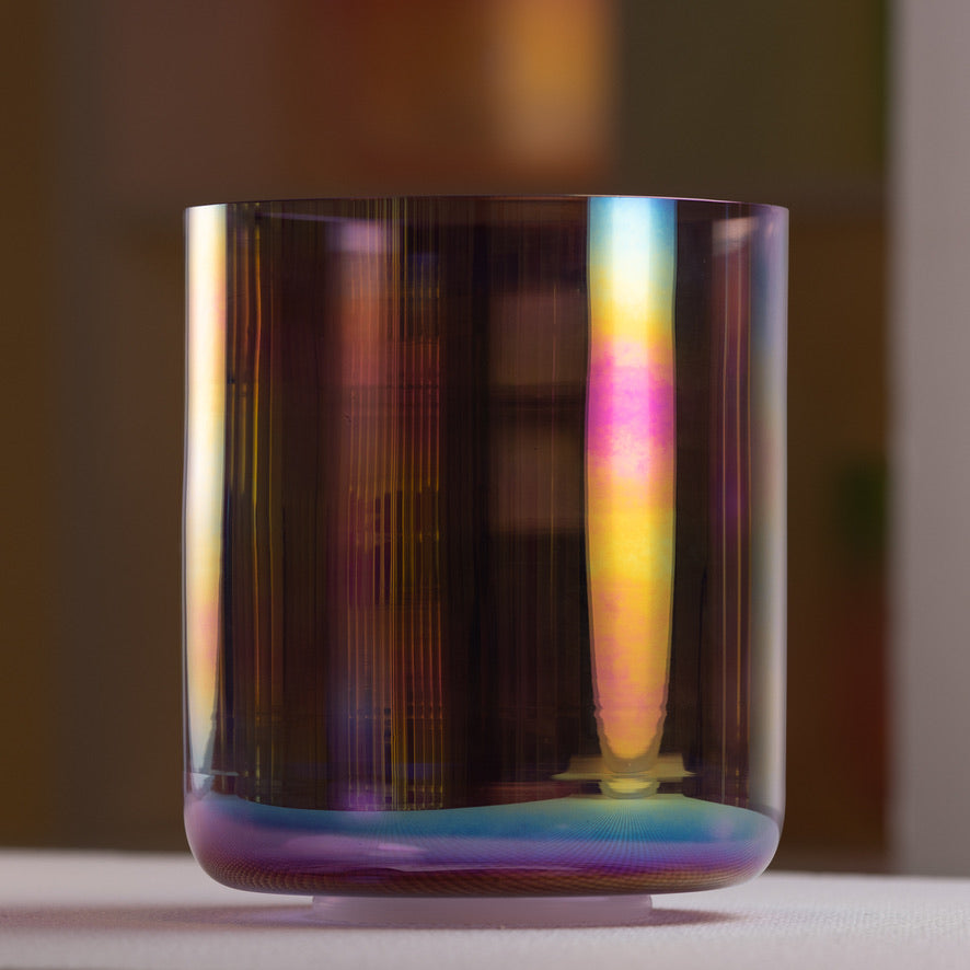 7" C-35 Amethyst Activation Crystal Singing Bowl from Bowls of Sound