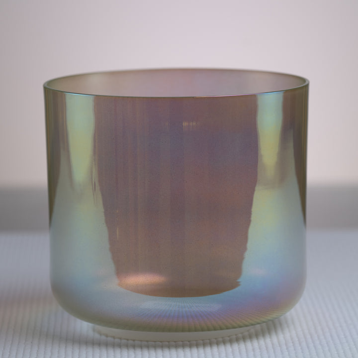 Green root chakra singing bowl