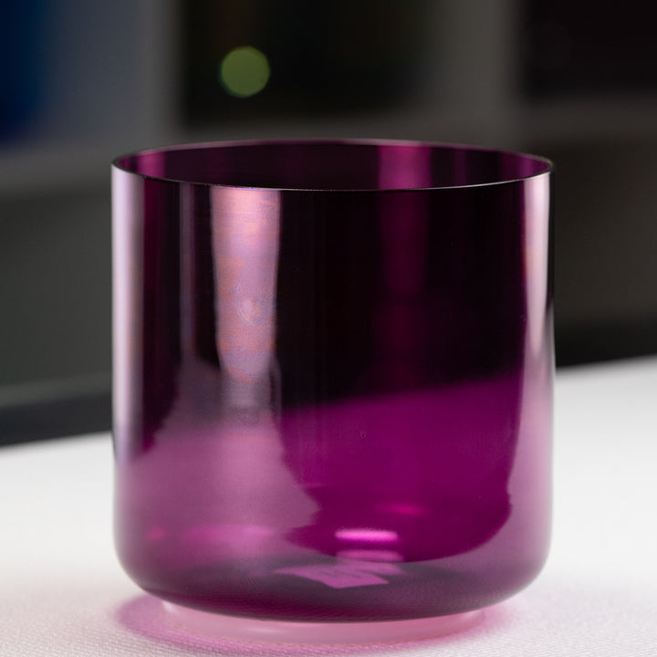 7" C#+37 Healing Violet Flame Crystal Singing Bowl from Bowls of Sound