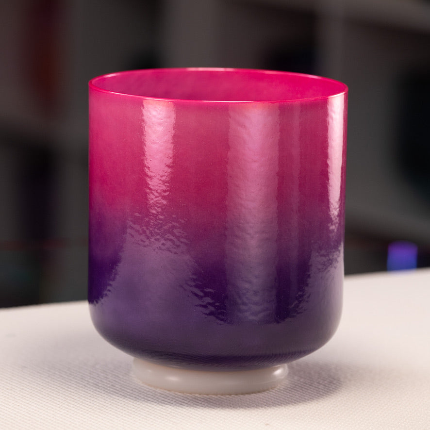 7" D-14 Blossoming Heart Crystal Singing Bowl from Bowls of Sound