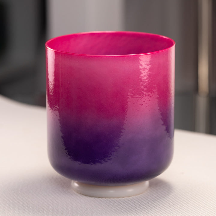 Pink & purple sacral chakra singing bowl