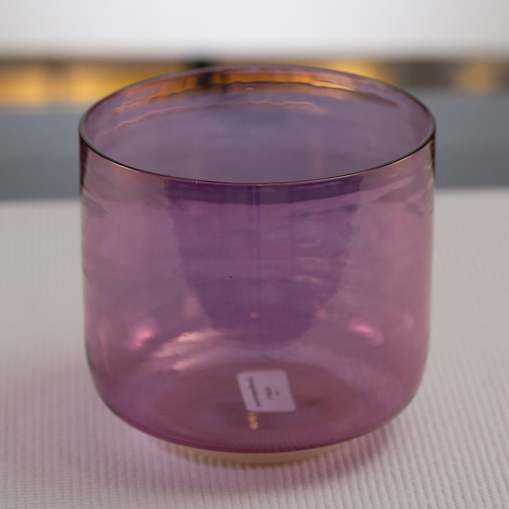 Purple sacral chakra singing bowl
