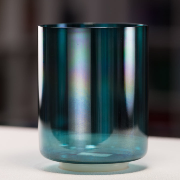 7" E+35 Marine Dream Crystal Singing Bowl, Tall from Bowls of Sound