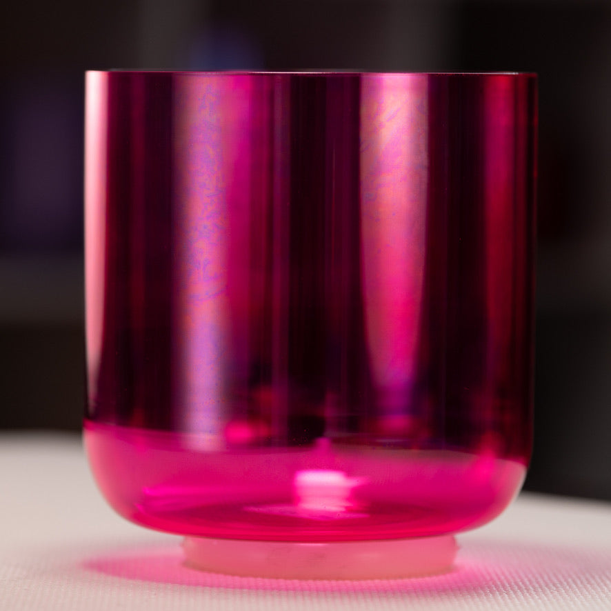 7" F-20 Fractal Fuchsia Singing Bowl from Bowls of Sound