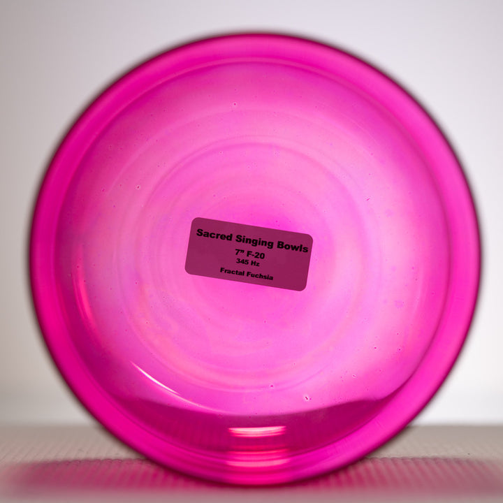 7" crystal singing bowl 