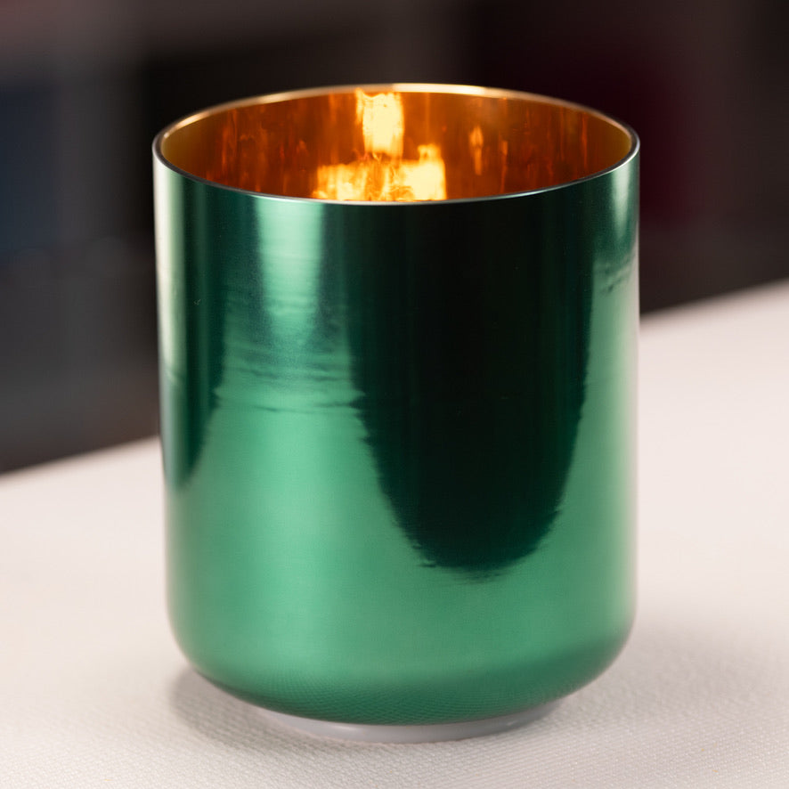 Crystal singing bowl for relaxation