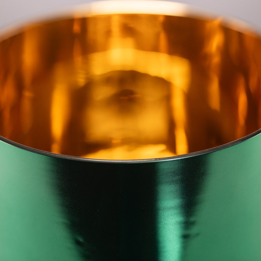 Singing bowl close up