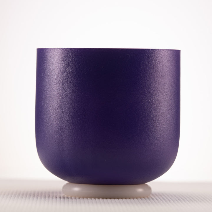 Purple heart chakra sound bowl