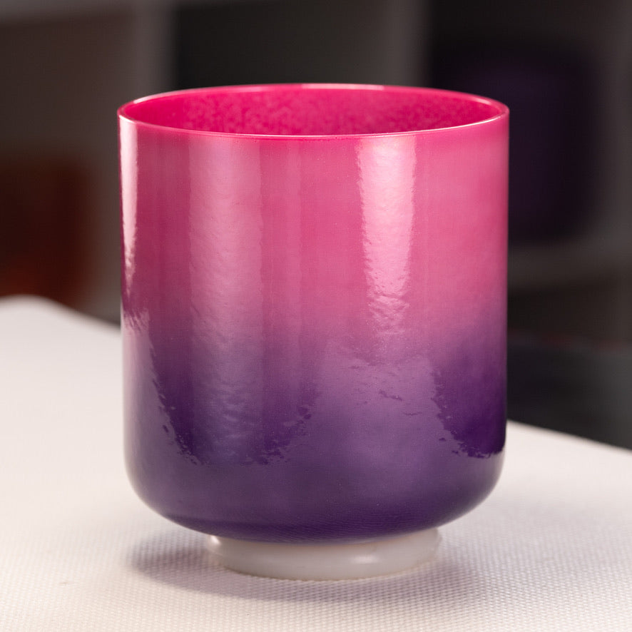 7" F+40 Blossoming Heart Crystal Singing Bowl from Bowls of Sound