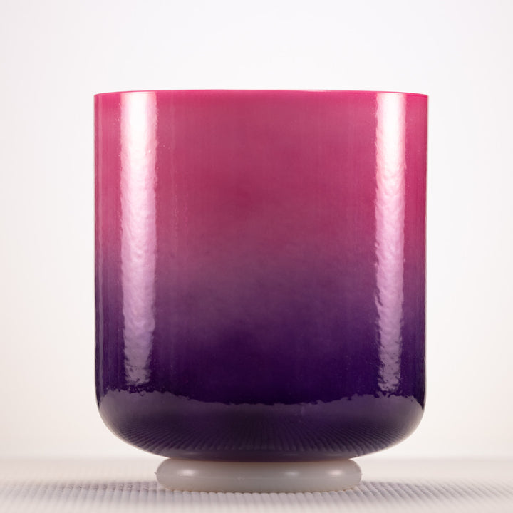 7" F+40 Blossoming Heart Crystal Singing Bowl from Sacred Singing Bowls™