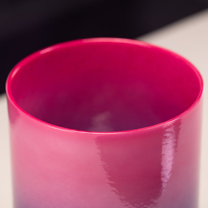 Blossoming Heart singing bowl close up