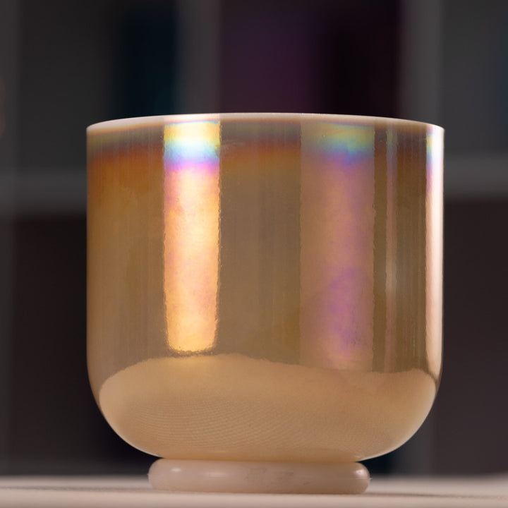 7" G-23 Sacred Sage Crystal Singing Bowl from Bowls of Sound