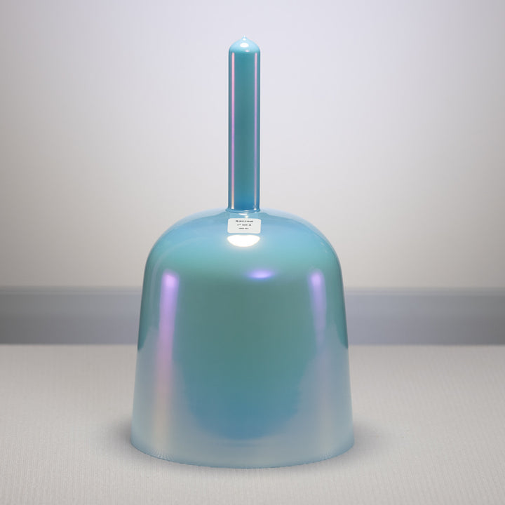 Blue crystal singing bowl