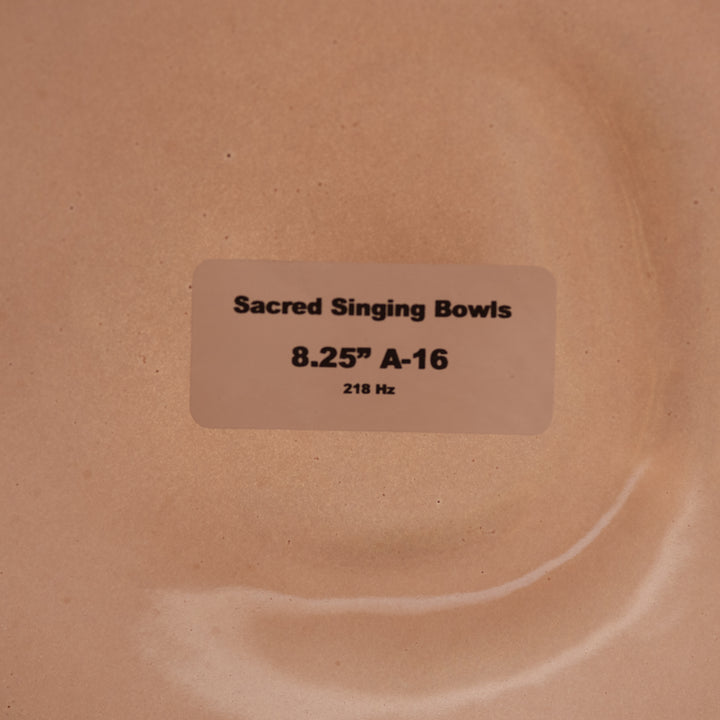 Sacred Singing Bowls™ product label