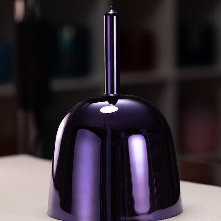 Purple root chakra sound bowl