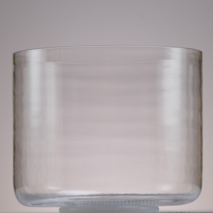 9.25" G+39 Clear Quartz Crystal Singing Bowl, Sacred Singing Bowls