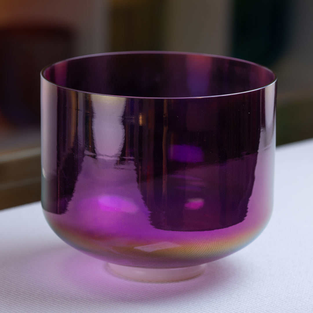 10" G+13 Amethyst Activation Crystal Singing Bowl