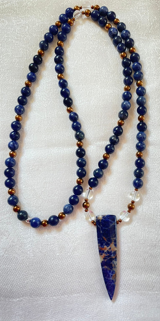 Sodalite Mala