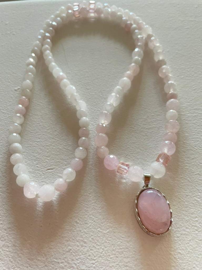 Rose Quartz Mala